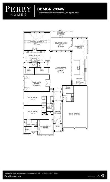 New construction Single-Family house 11826 Bush Tail Court, Mont Belvieu, TX 77523 Design 2994W- photo
