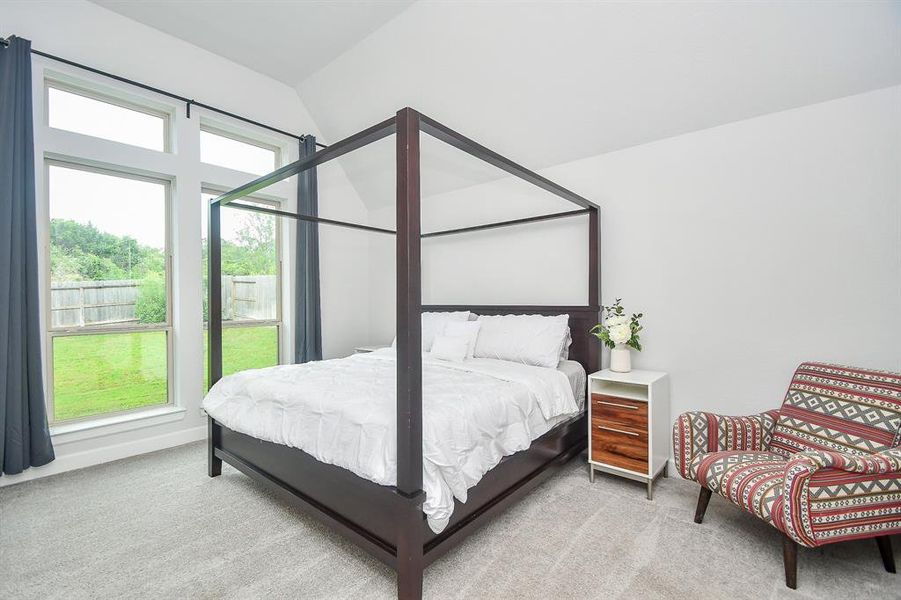 Bedroom with it's own ensuite as well as walk-in lcloset.