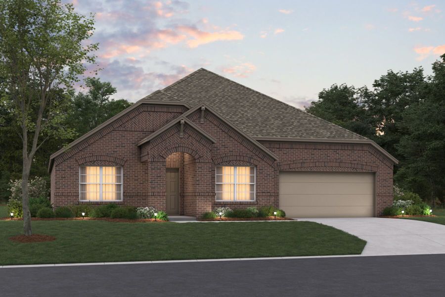 New construction Single-Family house Sheldon - 50' Smart Series, 133 Hudson Lane, Justin, TX 76247 - photo