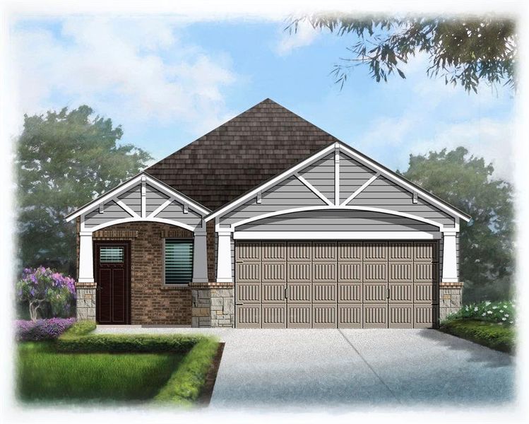 New construction Single-Family house 8022 Cypress Country Drive, Cypress, TX 77433 Wren- photo
