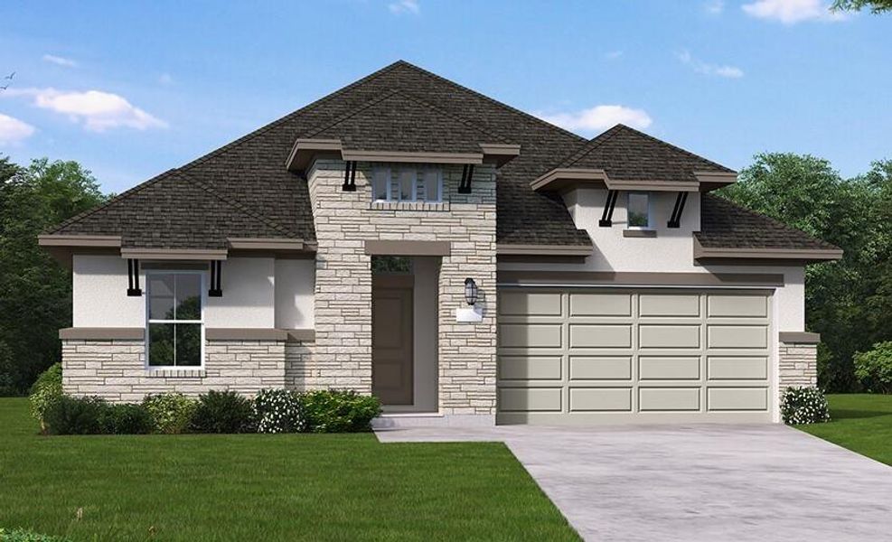 Front Elevation(Representaive Rendering)
