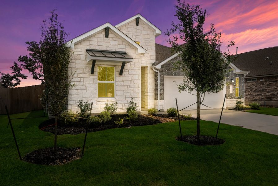 New construction Single-Family house Enfield, 20517 Martin Lane, Pflugerville, TX 78660 - photo