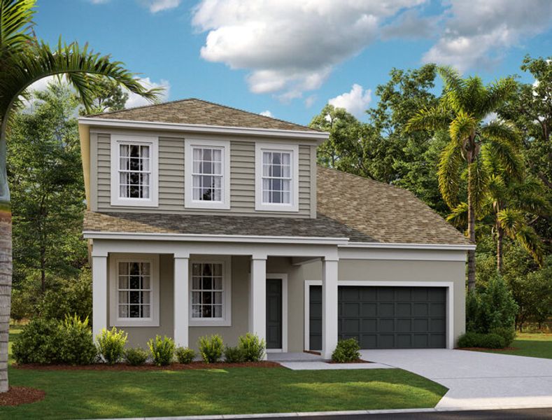 New construction Single-Family house Tuttle, 1609 Hill Park Drive, Deltona, FL 32725 - photo