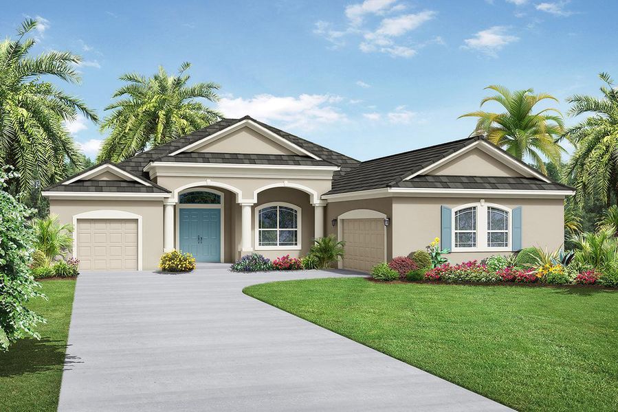 New construction Single-Family house Grand Santa Maria, Recurve Circle, Sarasota, FL 34240 - photo