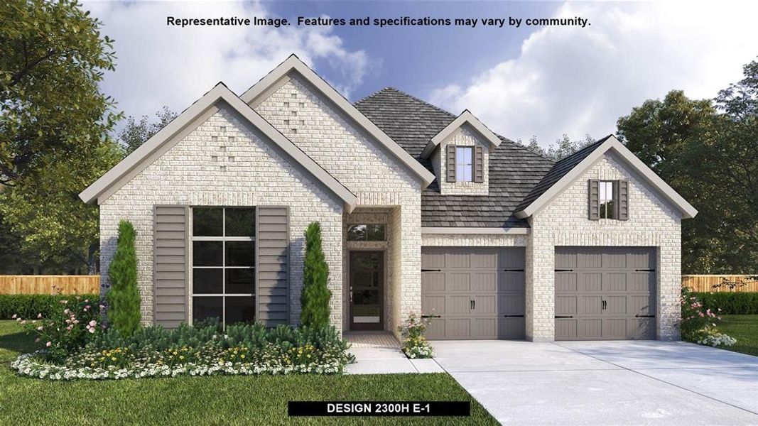 New construction Single-Family house Design 2300H, 24202 Downhill Lie, San Antonio, TX 78261 - photo