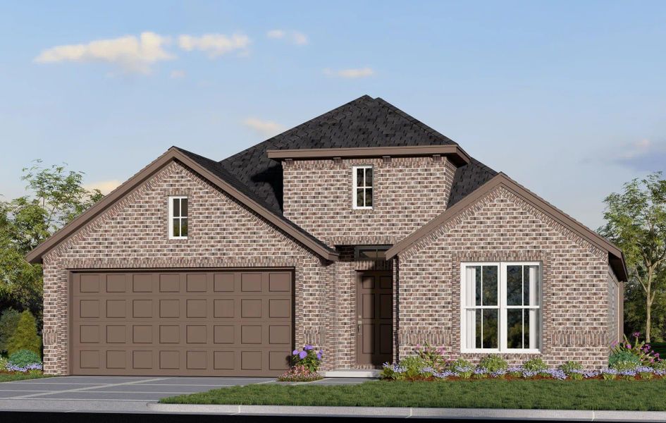 Elevation B | Concept 1912 at Summer Crest in Fort Worth, TX by Landsea Homes