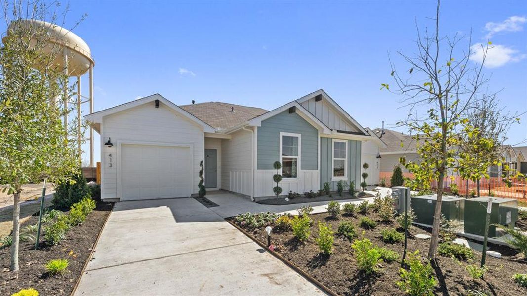 New construction Townhouse house 549 Arnold Loop, Unit A, Uhland, TX 78640 The Sarah- photo