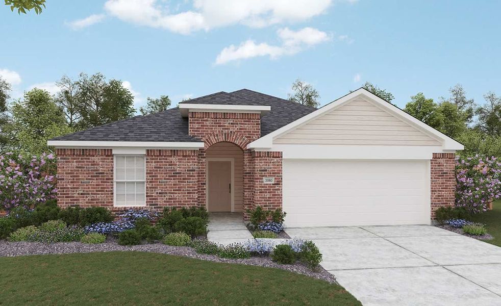 New construction Single-Family house Landmark Series - Paramount, Mostyn Lake Drive, Magnolia, TX 77354 - photo