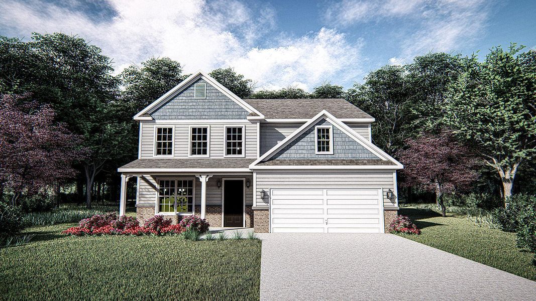 New construction Single-Family house The Morgan, 116 Wedge View Way, Statesville, NC 28677 - photo