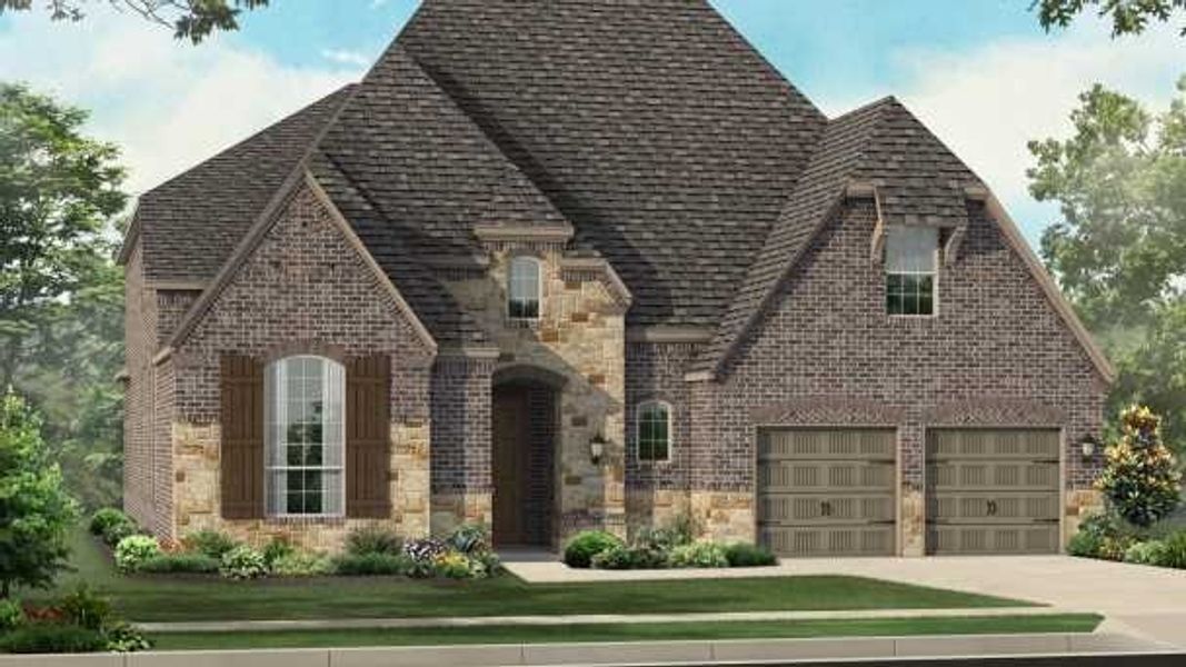 New construction Single-Family house 247H Plan, 5306 Lakeview Bend, Fulshear, TX 77441 - photo