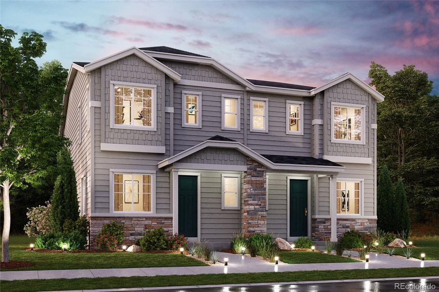 New construction Single-Family house 12480 Childers Street, Parker, CO 80134 Westport- photo
