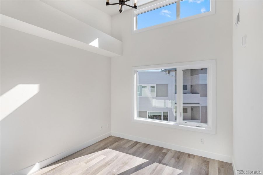 Second Bedroom - Vaulted Ceilings