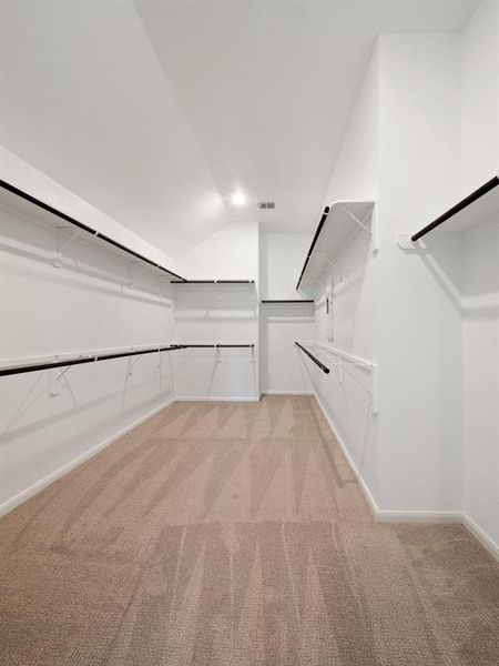 Huge owner's walk-in closet