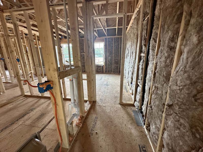 Bedroom Four Walk-in Closet Construction Progress