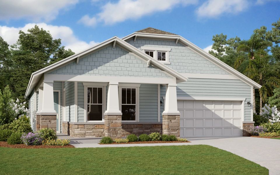 New construction Single-Family house Newport - 53' Homesites, 40 Wind Chime Lane, Saint Augustine, FL 32095 - photo