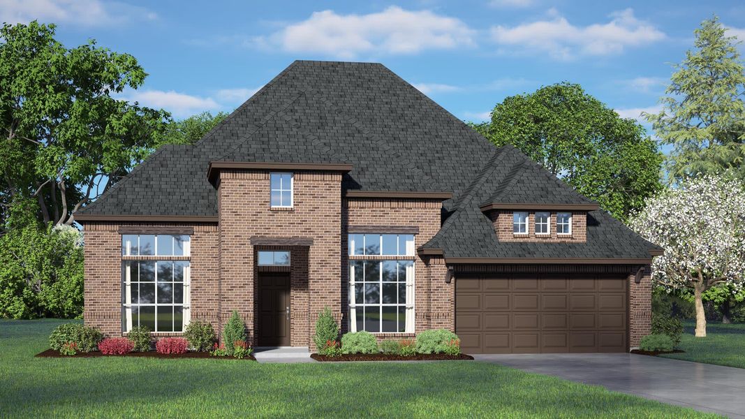 Elevation C | Concept 2622 at Villages of Walnut Grove in Midlothian, TX by Landsea Homes