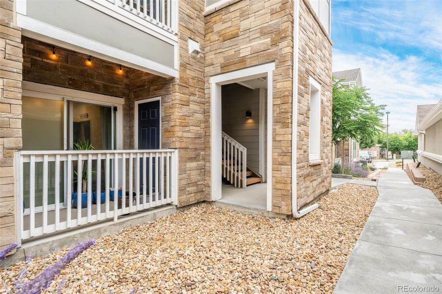 Patio with Storage