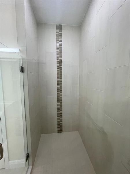 Tile shower