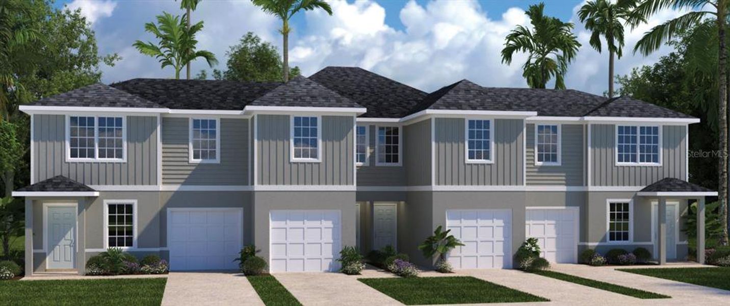 New construction Townhouse house 12277 Grizzly Lane, New Port Richey, FL 34654 - photo