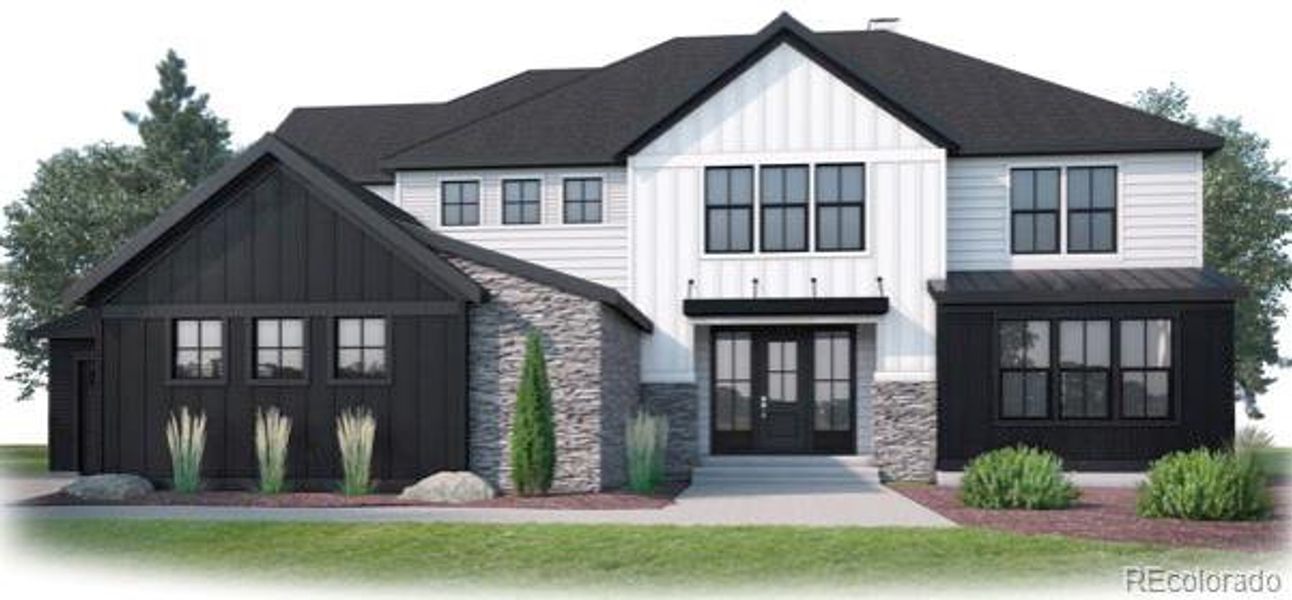 New construction Single-Family house 9752 Canyon Wind Point, Parker, CO 80138 - photo