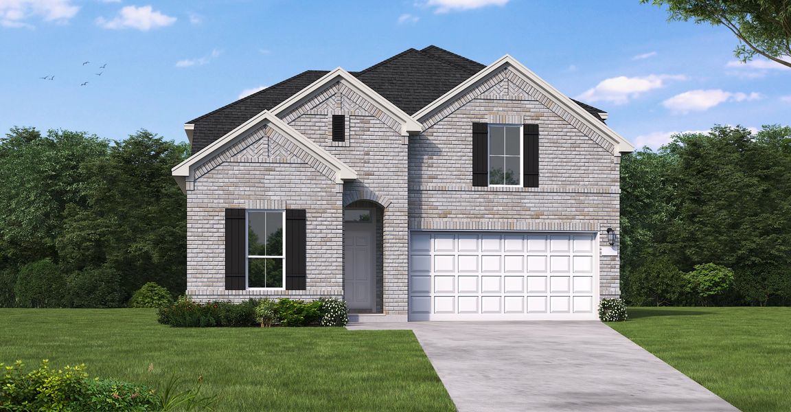 New construction Single-Family house Alvin (2314-HV-35), 4710 Orchard Creek Lane, Manvel, TX 77578 - photo