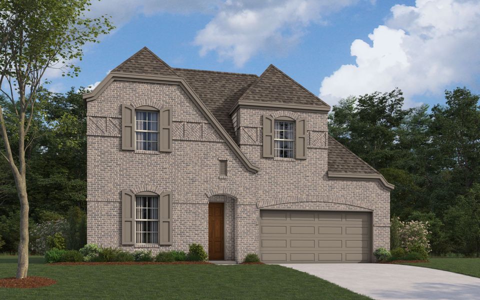 New construction Single-Family house The San Angelo II, 1234 Abbeygreen Road, Forney, TX 75126 - photo