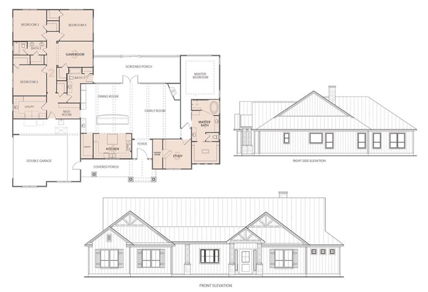 New construction Single-Family house Concept Plan 3228, Katy, TX 77494 - photo