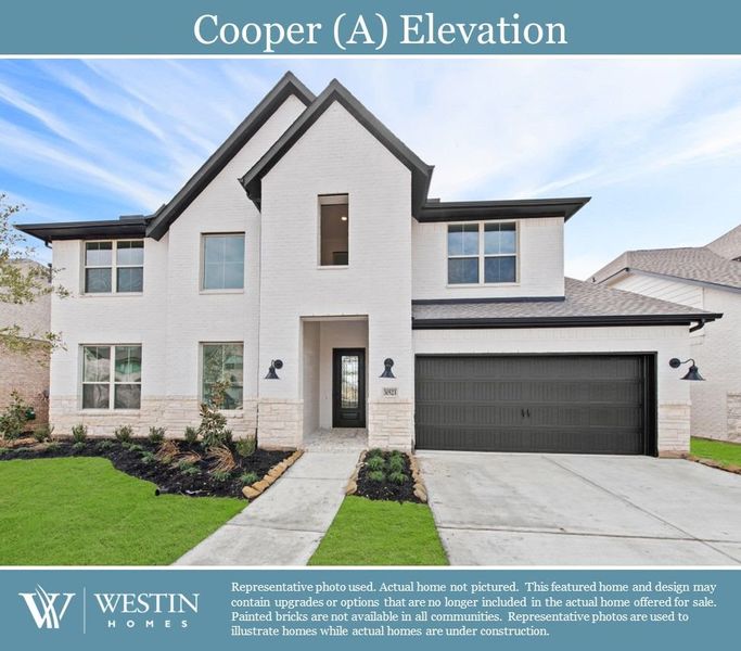 New construction Single-Family house 26303 Brilliant Beam Way, Hockley, TX 77447 The Cooper- photo