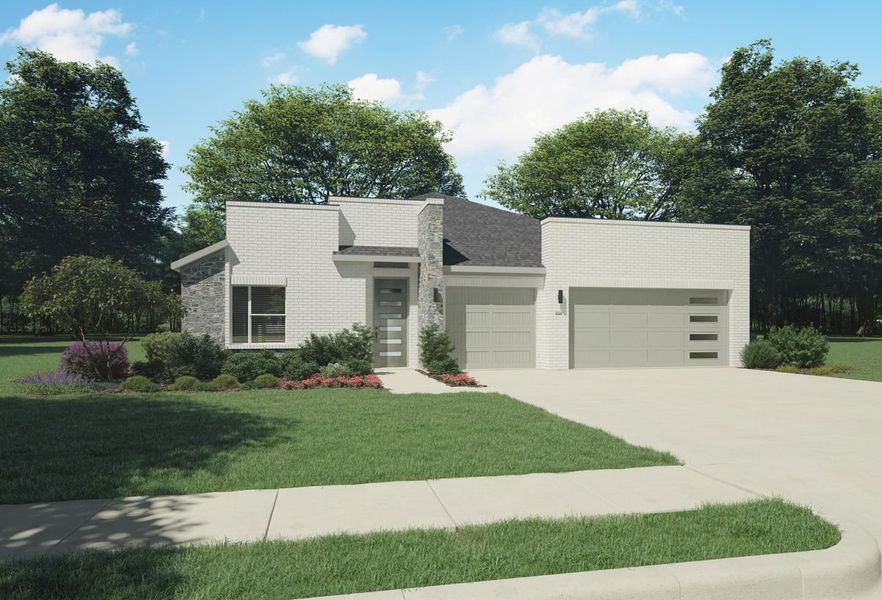 New construction Single-Family house Gilmour, 1126 Cedar Avenue, Lavon, TX 75166 - photo