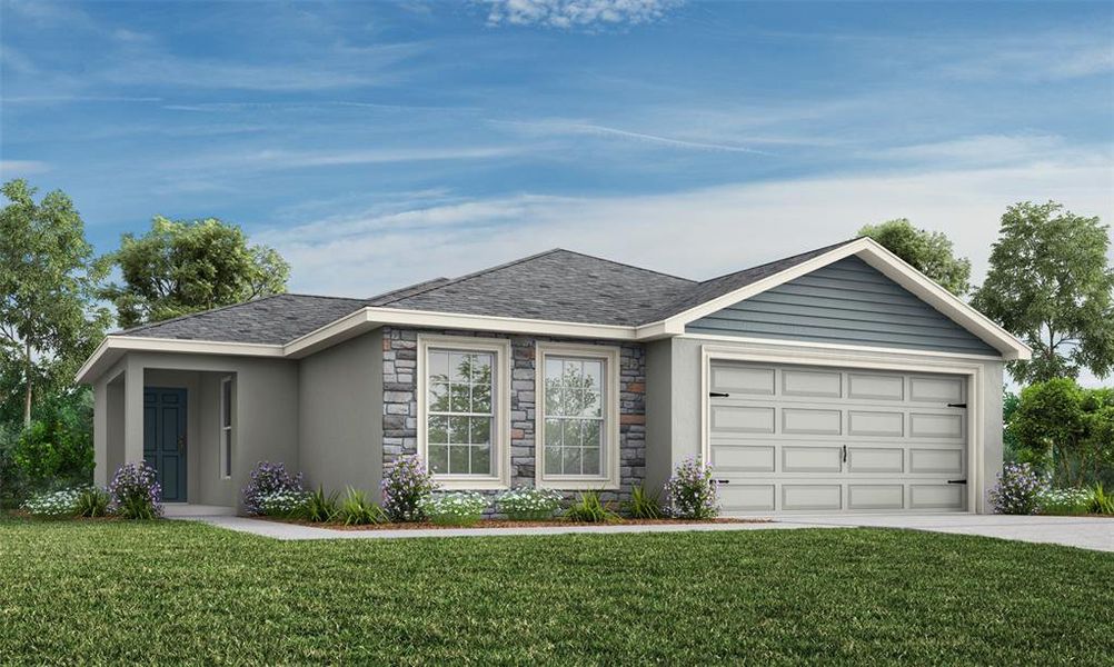 New construction Single-Family house 35543 Bellington Boulevard, Zephyrhills, FL 33541 - photo