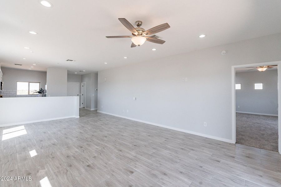 Open Concept Living Area