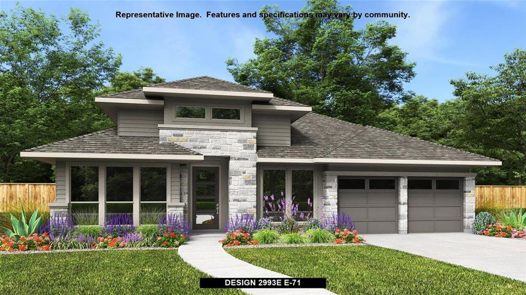 New construction Single-Family house 9304 Flatbush Drive, Austin, TX 78744 Design 2993E- photo