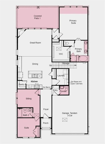 Structural options added include: Additional bathroom, gourmet kitchen 2, multi-gen suite, extended owner's suite, covered outdoor living and soaking tub in primary bedroom.