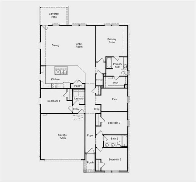 Structural options include: Covered outdoor living.