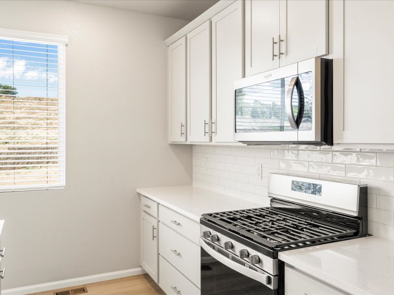 The Berthoud floorplan interior image taken at a Meritage Homes community in Northern, Colorado.