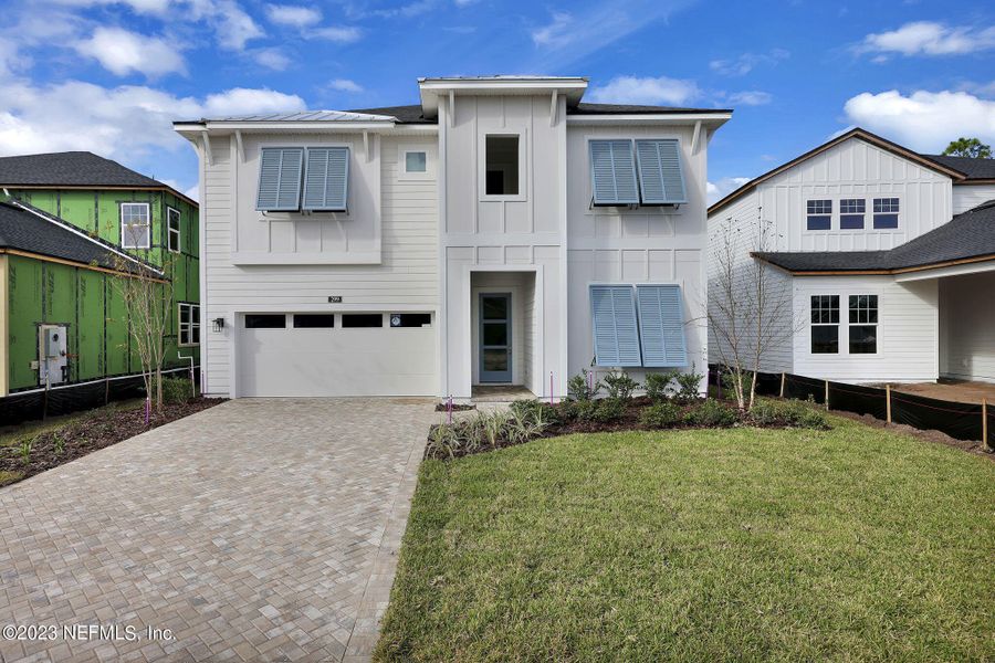 New construction Single-Family house 299 Caiden Drive, Ponte Vedra, FL 32081 The Manatee at Seabrook Village- photo