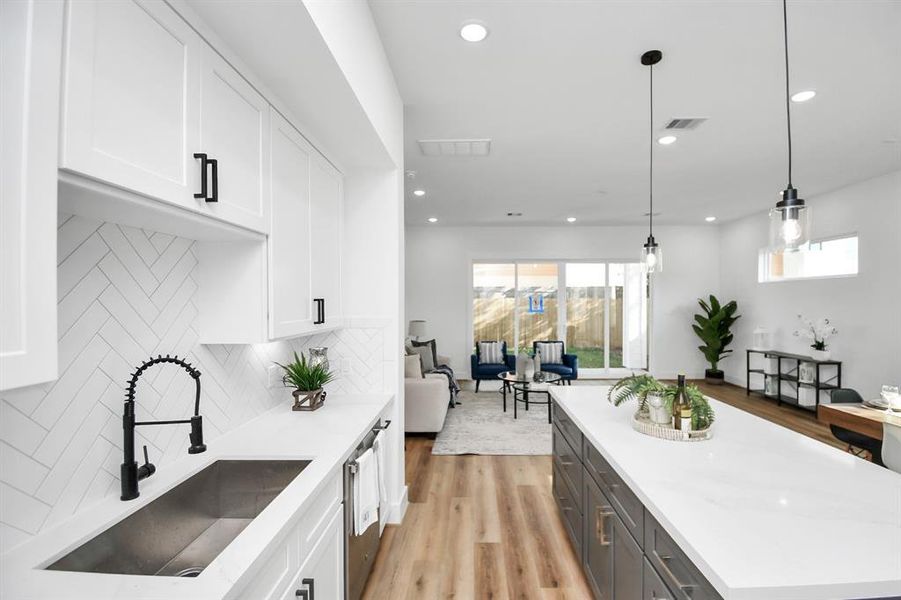 Kitchen/Dining room combo