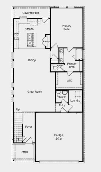 Structural options added include; Metal railings in lieu of half wall.