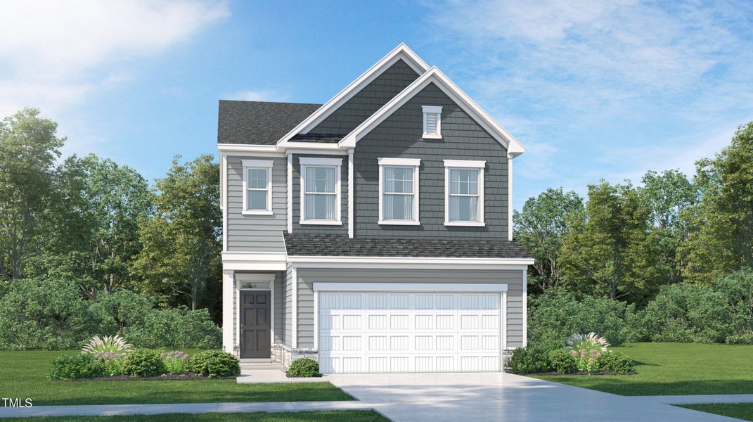 New construction Single-Family house 700 Spoonbill Trail, Durham, NC 27703 Chadwick- photo