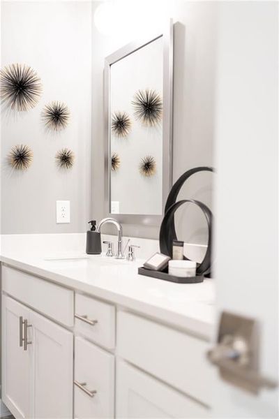 Owners Bathroom with duel vanity