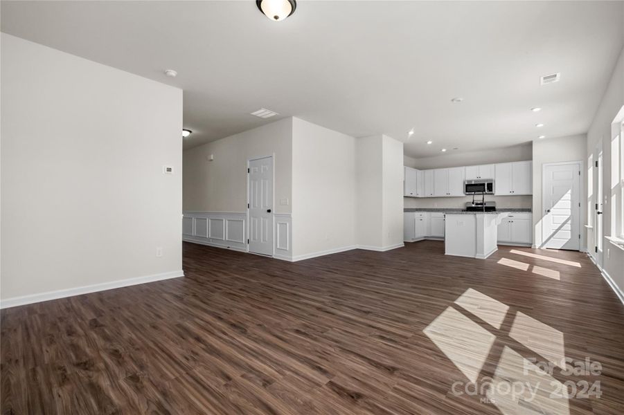 Representative Photo Kitchen/ Family Room