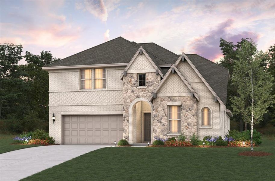 New construction Single-Family house 1716 Silla Drive, Little Elm, TX 75068 Summerfield- photo