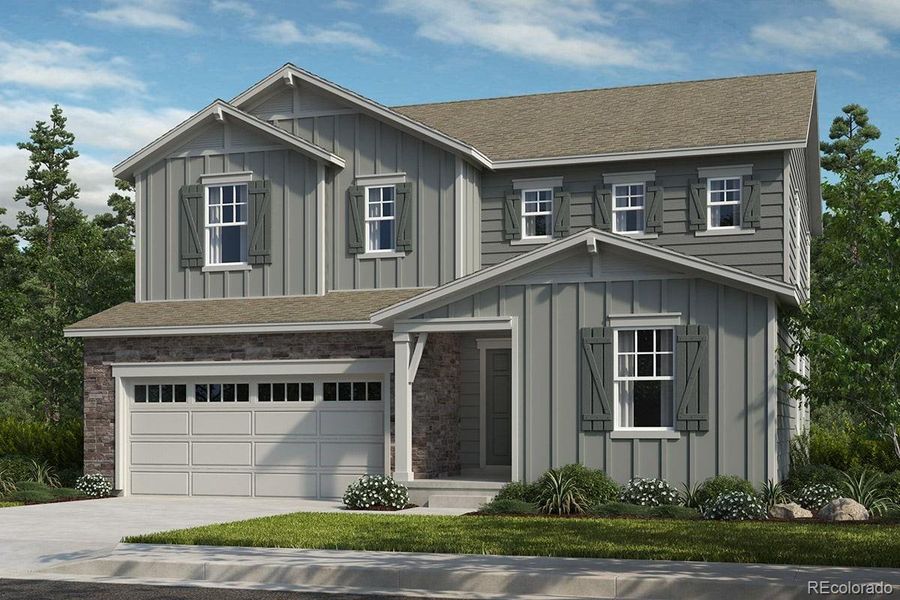 New construction Single-Family house 1787 Water Birch Way, Castle Rock, CO 80108 - photo