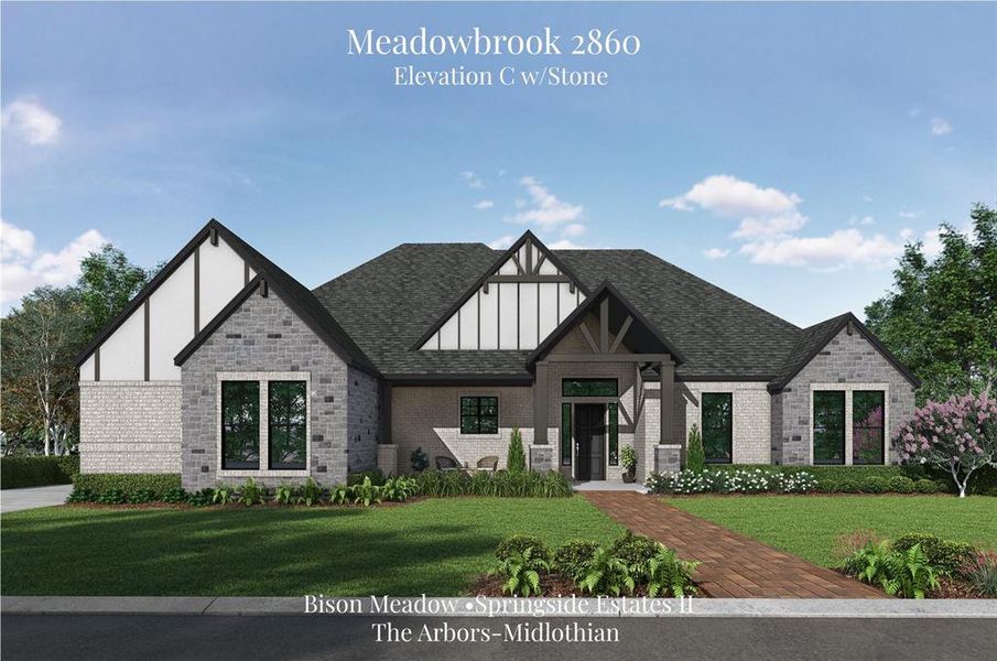 New construction Single-Family house 321 Motega Court, Waxahachie, TX 75165 Meadowbrook- photo