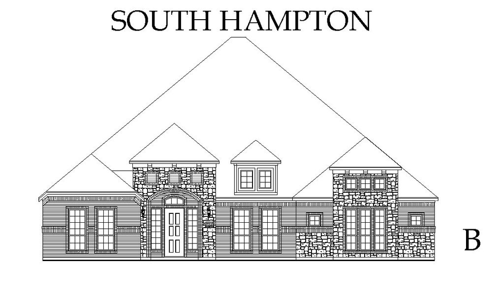 New construction Single-Family house South Hampton, Nance Road, Sunnyvale, TX 75182 - photo