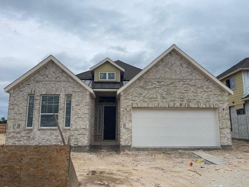 New construction Single-Family house 412 Emory Peak Lane, New Caney, TX 77357 Sunnyside- photo