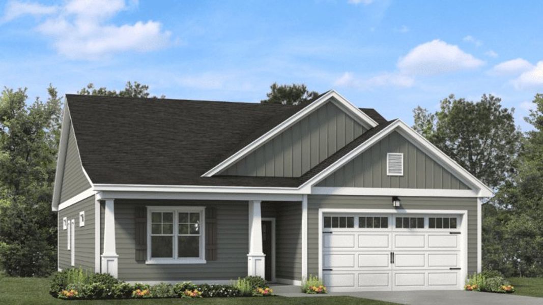 New construction Single-Family house The Currituck, River River Drive, Selma, NC 27576 - photo