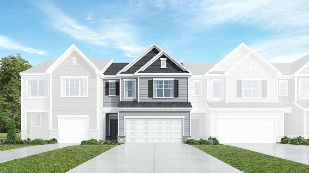 New construction Townhouse house 4938 Arkose Drive, Raleigh, NC 27610 Coleman- photo