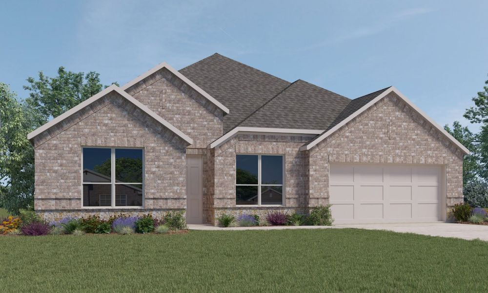 New construction Single-Family house Plan 2721 (Drh 50), 1480 Imerial Ranch Way, Dayton, TX 77535 - photo