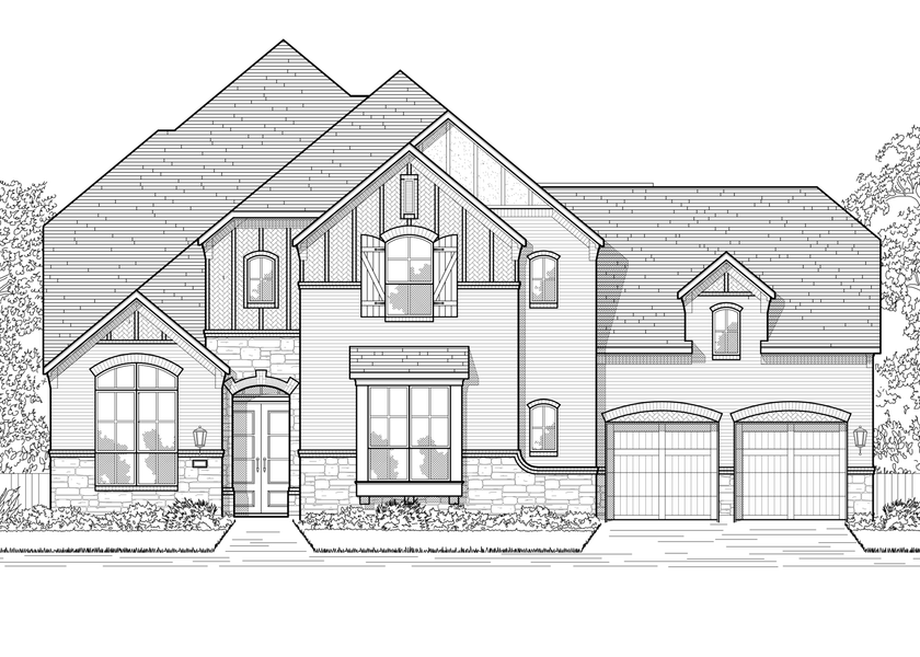 New construction Single-Family house 608 Plan, 2320 Sorrelwood Court, Celina, TX 75009 - photo